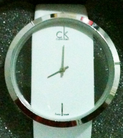 * Relógio Calvin Klein - Branco - R$ 45,00 