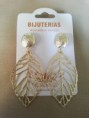 * Brinco Dourado Folha 2 - R$ 25,00 
