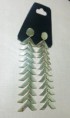 * Brinco Dourado Escama de Peixe - R$ 8,00